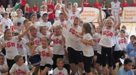 Basketball - Grundschul - Weltmeisterschaft in Gießen